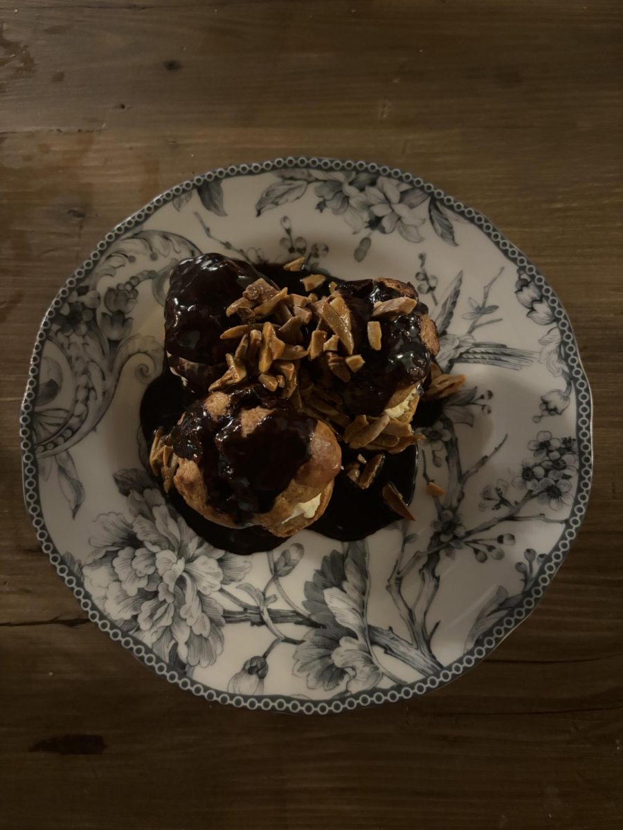 Profiteroles at Petite Vie Brasserie