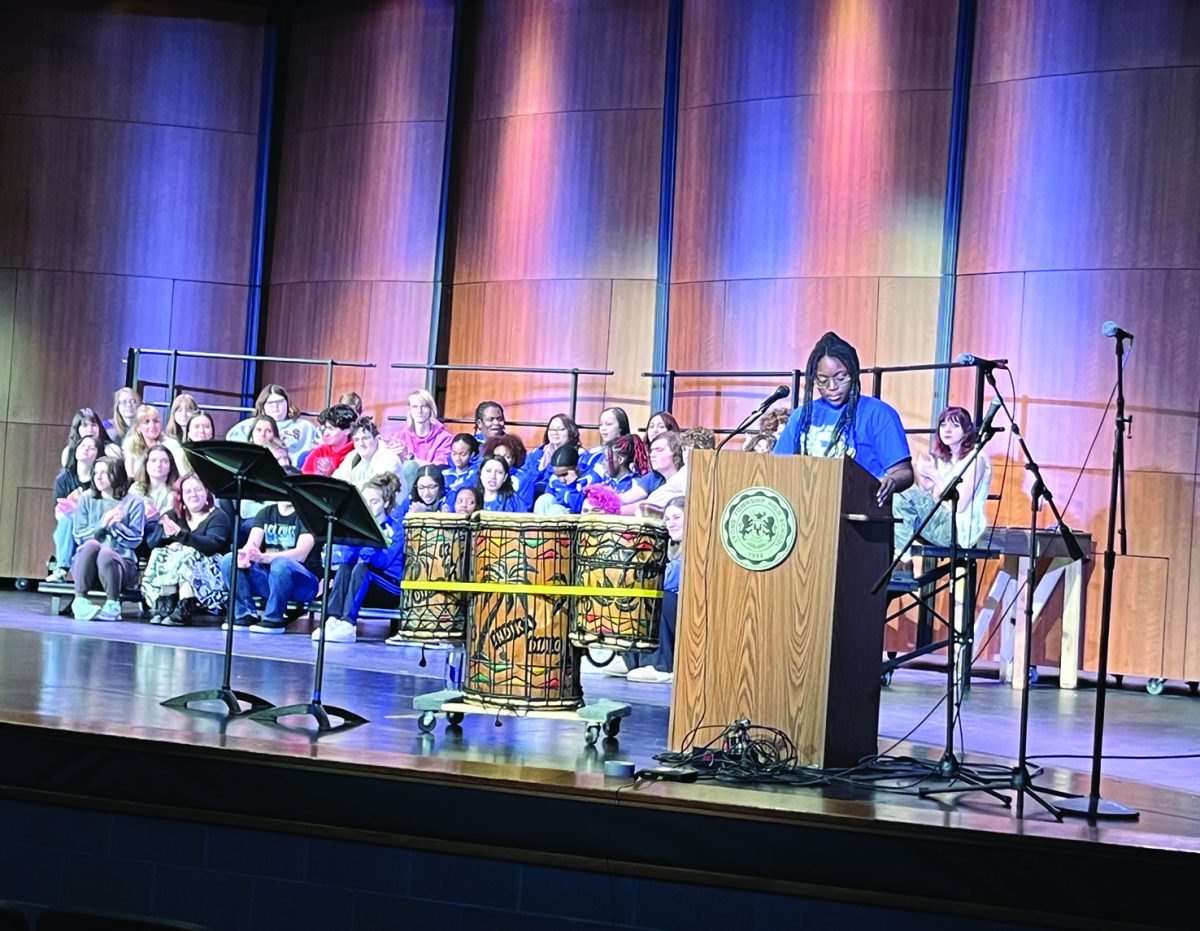 The 2024 Black History Month Presentation performance (photo courtesy of Jennifer Rowe)